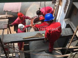 山東泰安焦化！DN1600焦爐煤氣管道帶壓封堵更換